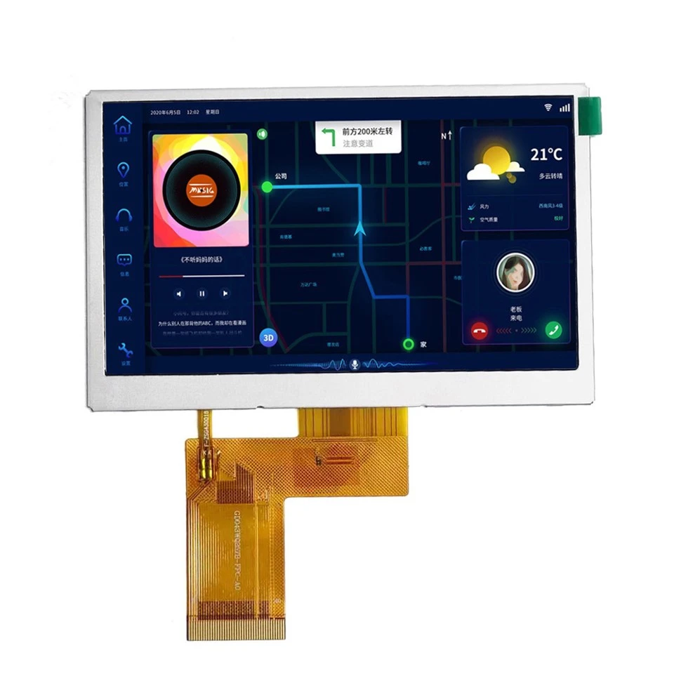 4.3 tft LCD дисплей